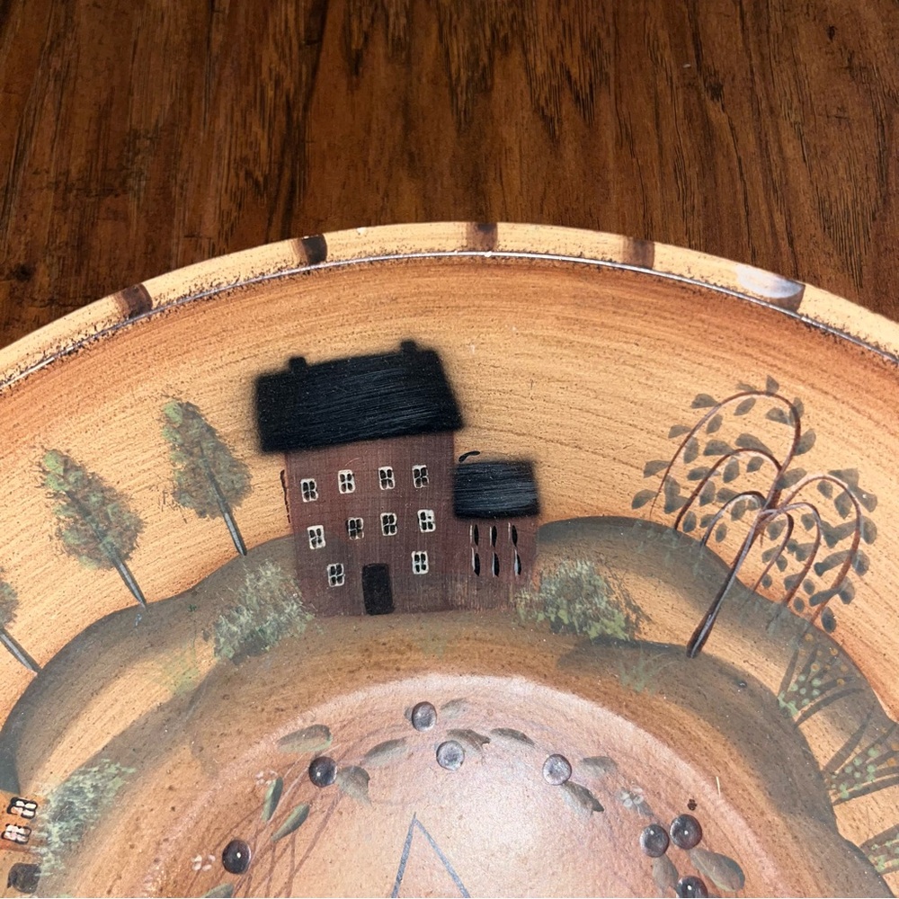 Primitive Style Brown and Black Decorative Accent Piece Houses - Picture 4 of 8